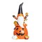 Trick Or Treat Gnome Jack O' Lantern Halloween Small Figurine